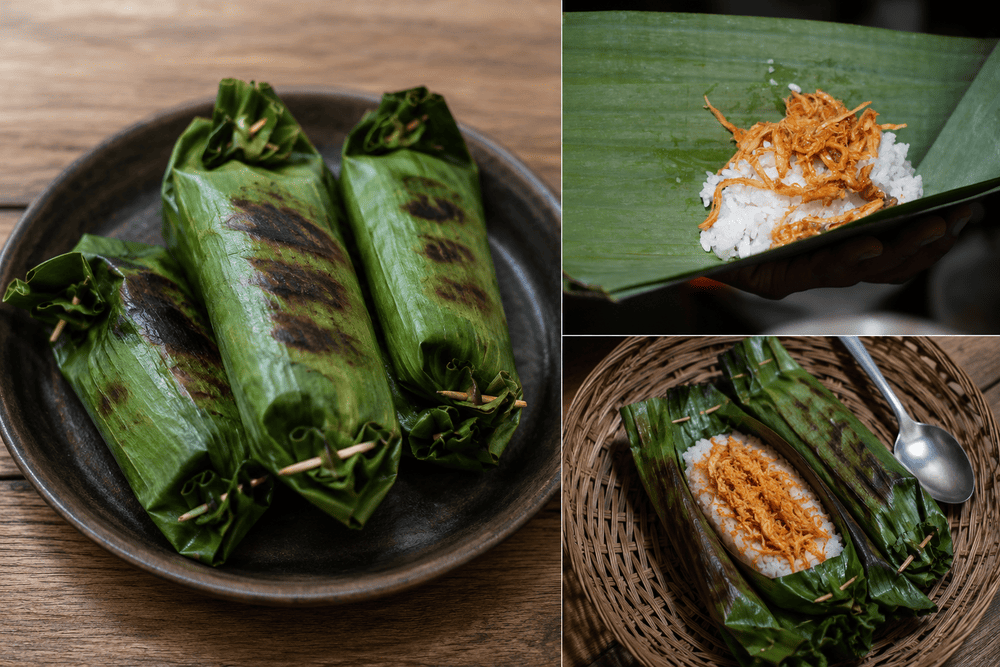 Sego Kucing / Nasi Bakar