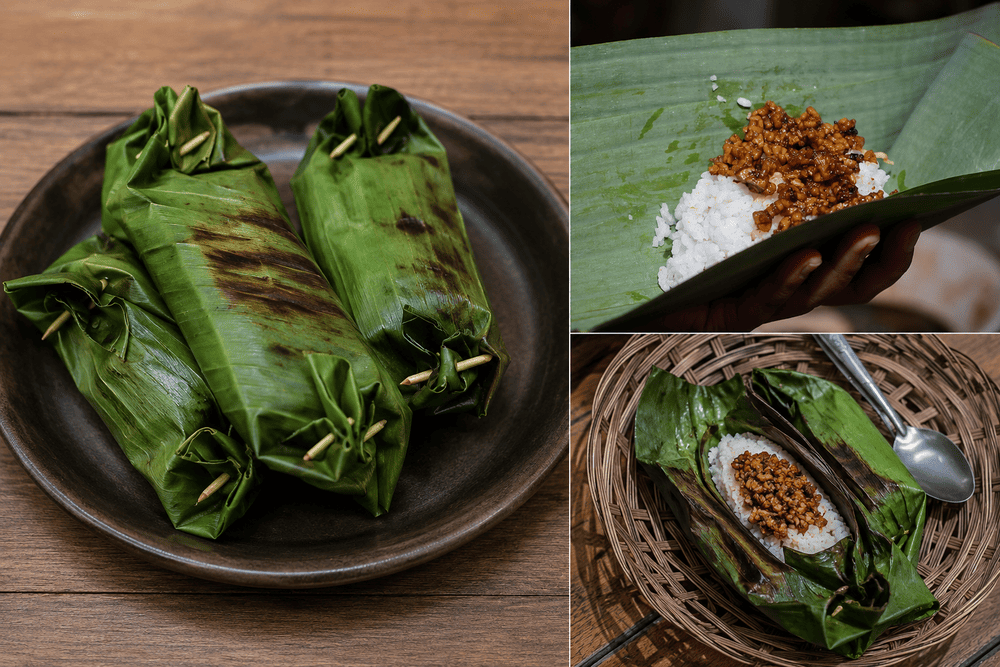 Sego Kucing / Nasi Bakar