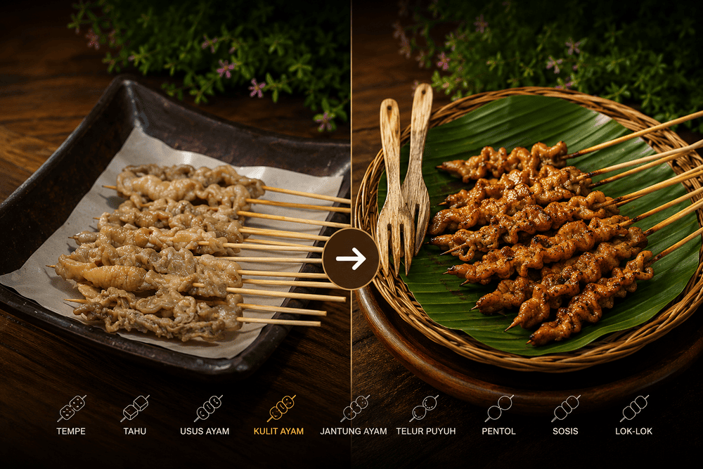 Sate Kulit Ayam