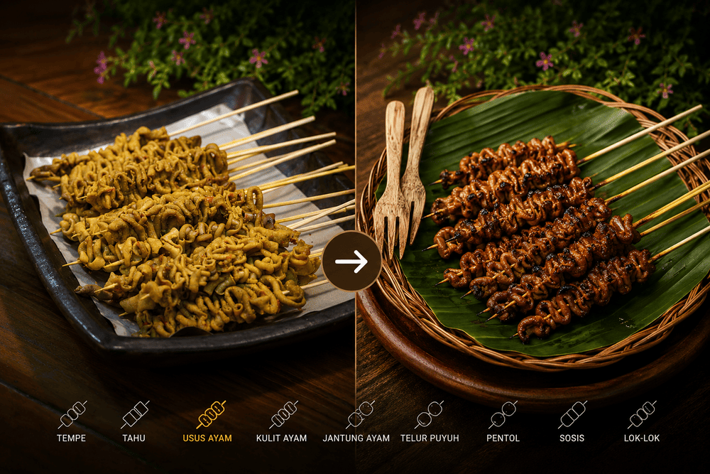 Sate Usus Ayam